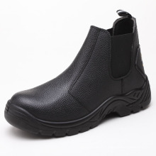 Trabalhador Industrial Leather PU Safety Shoes